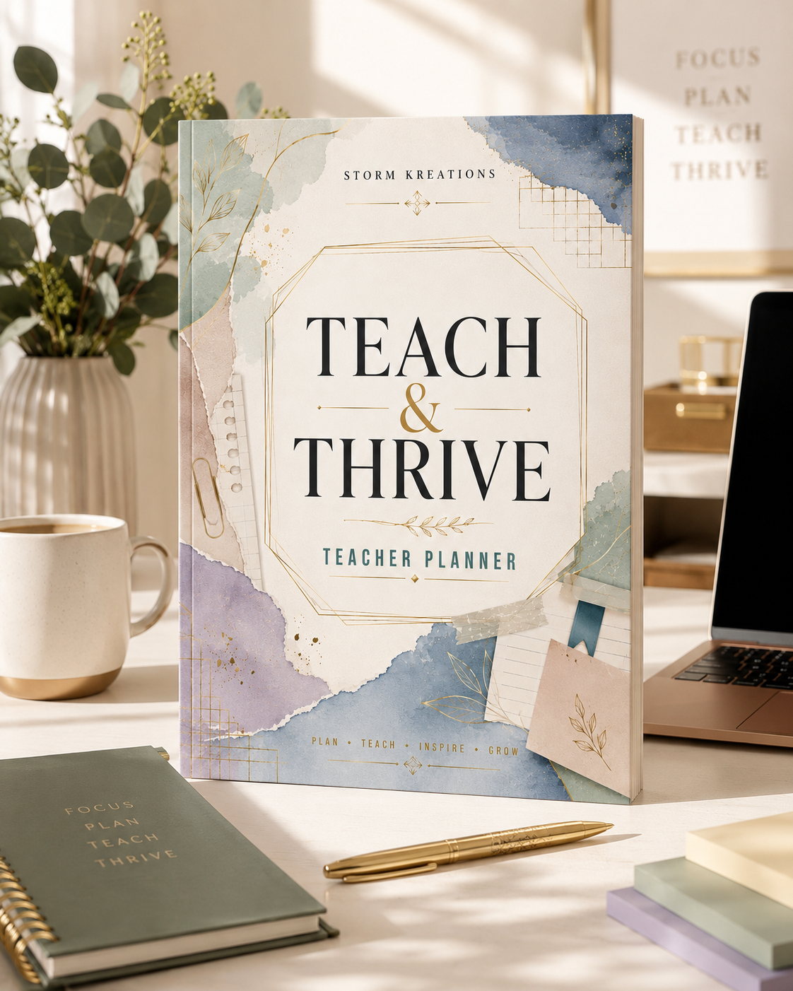 TEACH & THRIVE TEACHER PLANNER