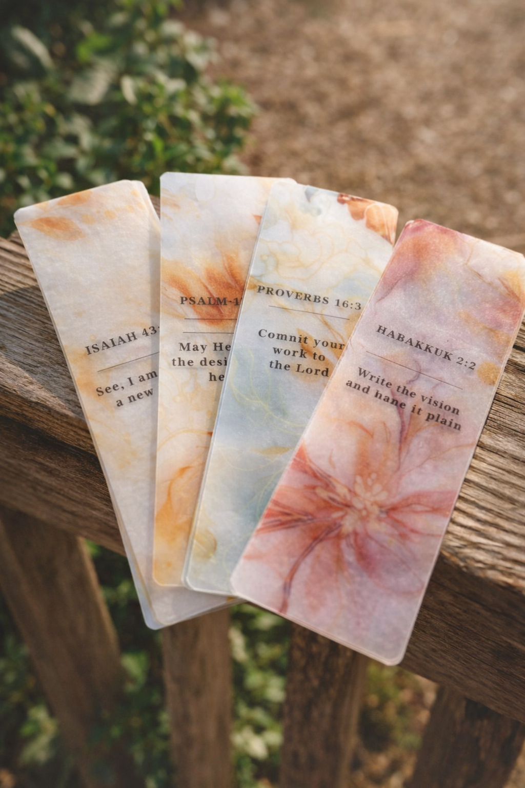 Scripture Bookmark Set — First Edition